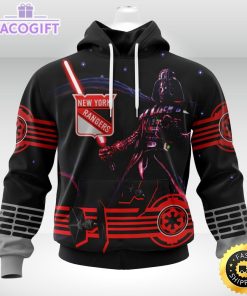 nhl new york rangers hoodie specialized darth vader version jersey 3d unisex hoodie 2