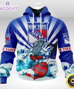 nhl new york rangers hoodie specialized kits for the grateful dead 3d unisex hoodie