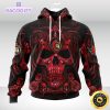 nhl ottawa senators hoodie special design with skull art 3d unisex hoodie 1