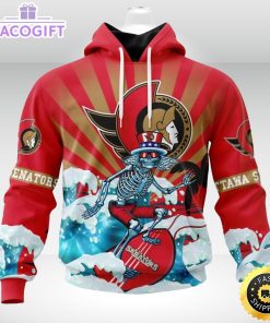 nhl ottawa senators hoodie specialized kits for the grateful dead 3d unisex hoodie