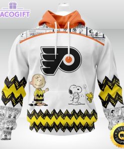 nhl philadelphia flyers 3d unisex hoodie special snoopy design unisex hoodie 2