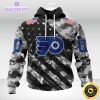 nhl philadelphia flyers hoodie grey camo military design and usa flags on shoulder 1