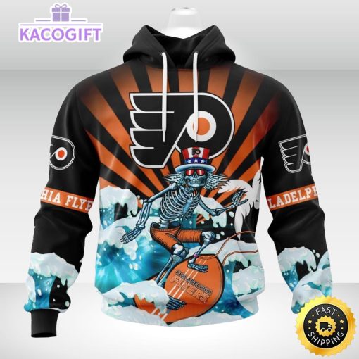 nhl philadelphia flyers hoodie specialized kits for the grateful dead 3d unisex hoodie