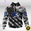 nhl san jose sharks hoodie grey camo military design and usa flags on shoulder 1