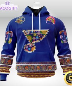 nhl st louis blues hoodie jersey hockey for all diwali festival 3d unisex hoodie 1
