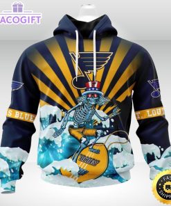 nhl st louis blues hoodie specialized kits for the grateful dead 3d unisex hoodie