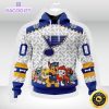 nhl st louis blues special paw patrol 3d unisex hoodie unisex hoodie