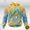 nhl tampa bay lightning 3d hoodie mighty warrior fearless against childhood cancers