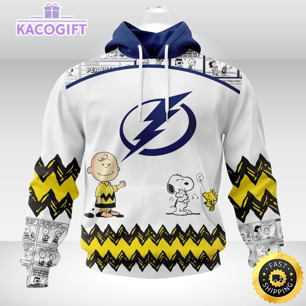 Uniquely Trendy NHL Tampa Bay Lightning Snoopy Hoodie