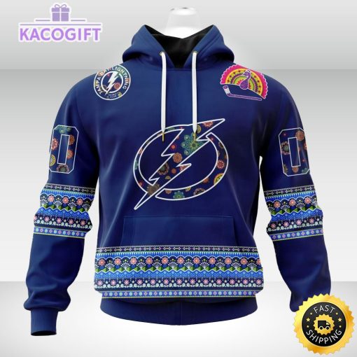 nhl tampa bay lightning hoodie jersey hockey for all diwali festival 3d unisex hoodie 2