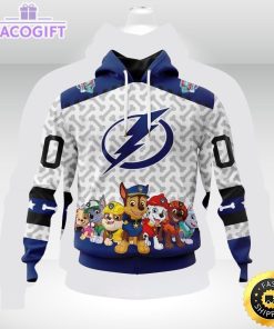 nhl tampa bay lightning special paw patrol 3d unisex hoodie unisex hoodie