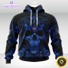 nhl toronto maple leafs hoodie special design with skull art 3d unisex hoodie 2