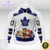 nhl toronto maple leafs special paw patrol 3d unisex hoodie unisex hoodie