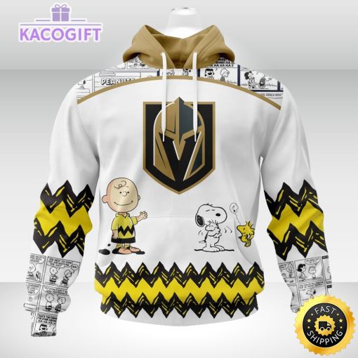 nhl vegas golden knights 3d unisex hoodie special snoopy design unisex hoodie 2