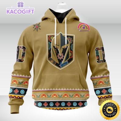 nhl vegas golden knights hoodie jersey hockey for all diwali festival 3d unisex hoodie