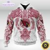 personalized nfl arizona cardinals hoodie norse viking symbols unisex hoodie