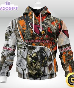 personalized nfl arizona cardinals hoodie special fall and winter bow hunting unisex hoodie