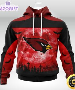 personalized nfl arizona cardinals hoodie specialized halloween concepts kits 3d unisex hoodie