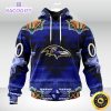 personalized nfl baltimore ravens hoodie special native costume design 3d unisex hoodie