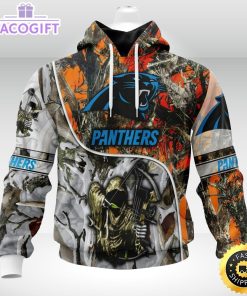 personalized nfl carolina panthers hoodie special fall and winter bow hunting unisex hoodie