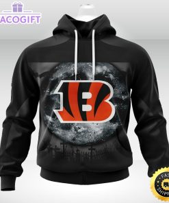 personalized nfl cincinnati bengals hoodie specialized halloween concepts kits 3d unisex hoodie