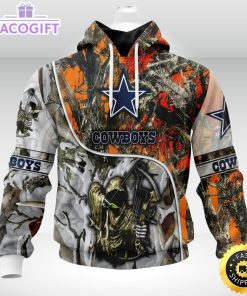 personalized nfl dallas cowboys hoodie special fall and winter bow hunting unisex hoodie