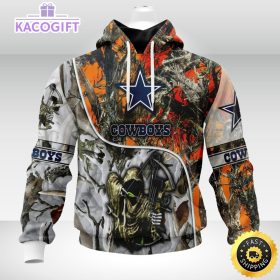 personalized nfl dallas cowboys hoodie special fall and winter bow hunting unisex hoodie