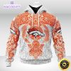 personalized nfl denver broncos hoodie norse viking symbols unisex hoodie