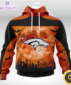 personalized nfl denver broncos hoodie specialized halloween concepts kits 3d unisex hoodie