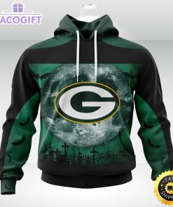 personalized nfl green bay packers hoodie specialized halloween concepts kits 3d unisex hoodie