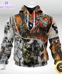 personalized nfl houston texans hoodie special fall and winter bow hunting unisex hoodie