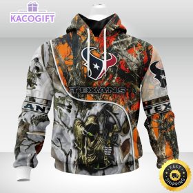 personalized nfl houston texans hoodie special fall and winter bow hunting unisex hoodie