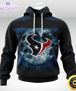 personalized nfl houston texans hoodie specialized halloween concepts kits 3d unisex hoodie