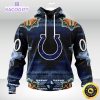 personalized nfl indianapolis colts hoodie special native costume design 3d unisex hoodie