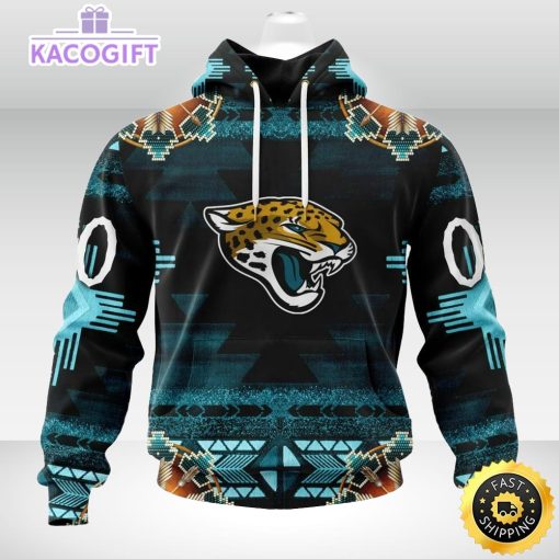 personalized nfl jacksonville jaguars hoodie special native costume design 3d unisex hoodie