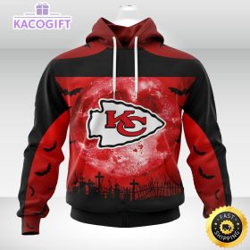 personalized nfl kansas city chiefs hoodie specialized halloween concepts kits 3d unisex hoodie
