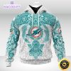 personalized nfl miami dolphins hoodie norse viking symbols unisex hoodie