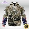 personalized nfl minnesota vikings hoodie special salute to service design 3d unisex hoodie