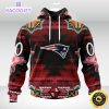 personalized nfl new england patriots hoodie special native costume design 3d unisex hoodie
