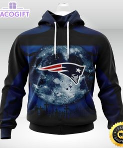 personalized nfl new england patriots hoodie specialized halloween concepts kits 3d unisex hoodie