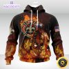 personalized nfl new orleans saints hoodie honor firefighters first responders unisex hoodie