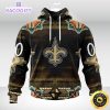 personalized nfl new orleans saints hoodie special native costume design 3d unisex hoodie