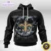 personalized nfl new orleans saints hoodie specialized halloween concepts kits 3d unisex hoodie