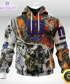 personalized nfl new york giants hoodie special fall and winter bow hunting unisex hoodie