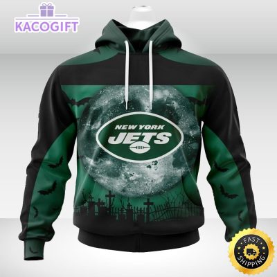 personalized nfl new york jets hoodie specialized halloween concepts kits 3d unisex hoodie