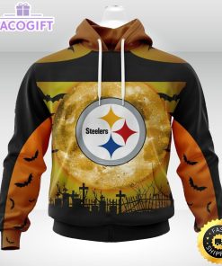 personalized nfl pittsburgh steelers hoodie specialized halloween concepts kits 3d unisex hoodie