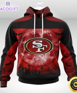 personalized nfl san francisco 49ers hoodie specialized halloween concepts kits 3d unisex hoodie