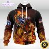 personalized nfl tennessee titans hoodie honor firefighters first responders unisex hoodie