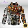 personalized nfl washington commanders hoodie special fall and winter bow hunting unisex hoodie