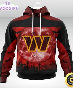 personalized nfl washington football team hoodie specialized halloween concepts kits 3d unisex hoodie